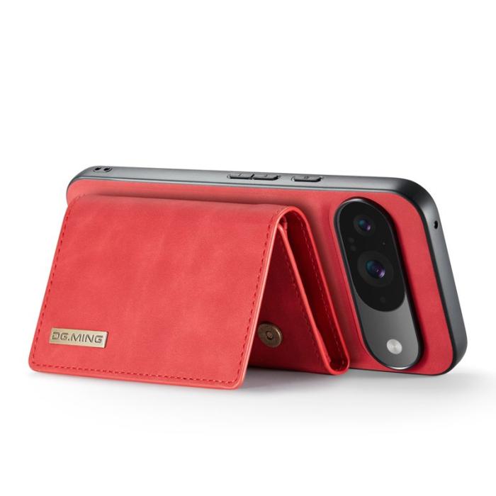 DG.MING - DG.MING M1 Series Google Pixel 9 Pro Skal Kickstand Röd