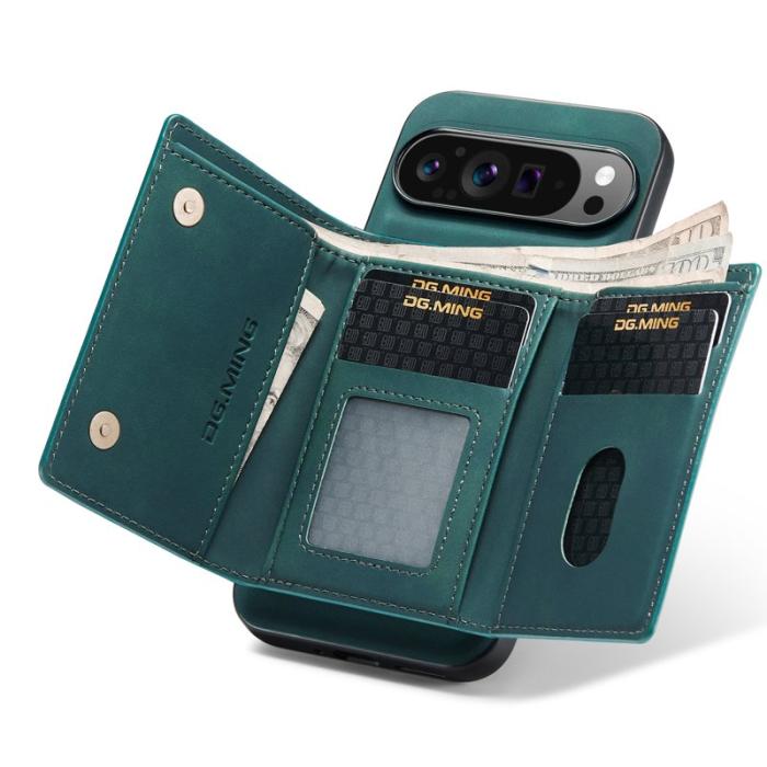 DG.MING - DG.MING M1 Series Google Pixel 9 Pro XL Skal Kickstand Grön