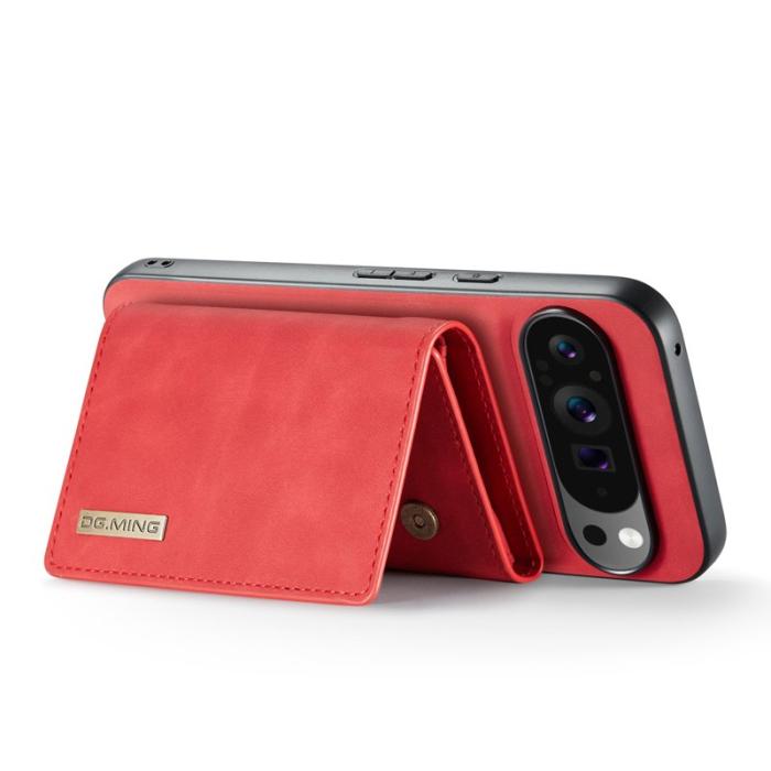 DG.MING - DG.MING M1 Series Google Pixel 9 Pro XL Skal Kickstand Röd