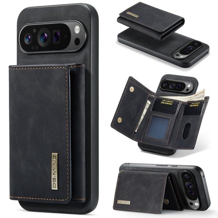 DG.MING - DG.MING M1 Series Google Pixel 9 Pro XL Skal Kickstand Svart