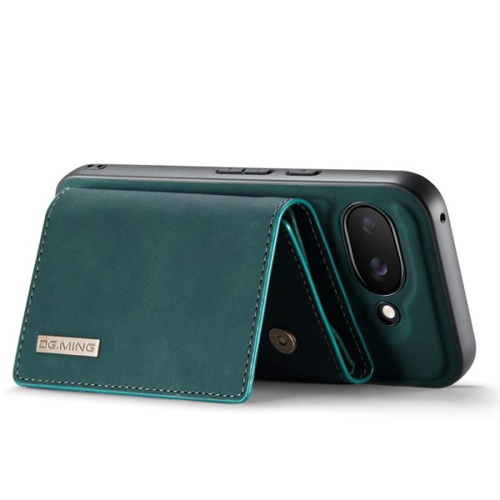 DG.MING - DG.MING M1 Series Google Pixel 9a Skal Kickstand PU Grön