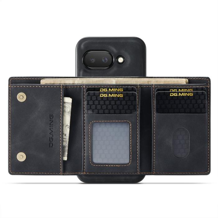 DG.MING - DG.MING M1 Series Google Pixel 9a Skal med Ställ - Svart