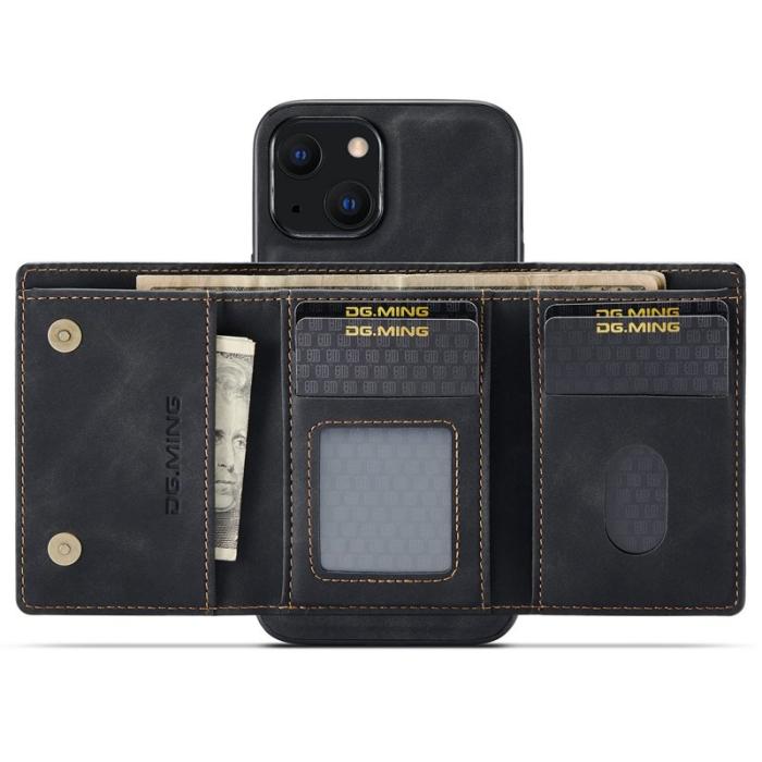 DG.MING - DG.MING M1 Series iPhone 14 Plus Skal 2-i-1 Magnetisk Svart