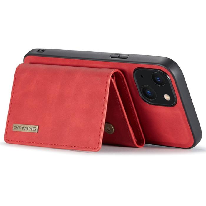 DG.MING - DG.MING M1 Series iPhone 14 Plus Skal 2-i-1 Röd