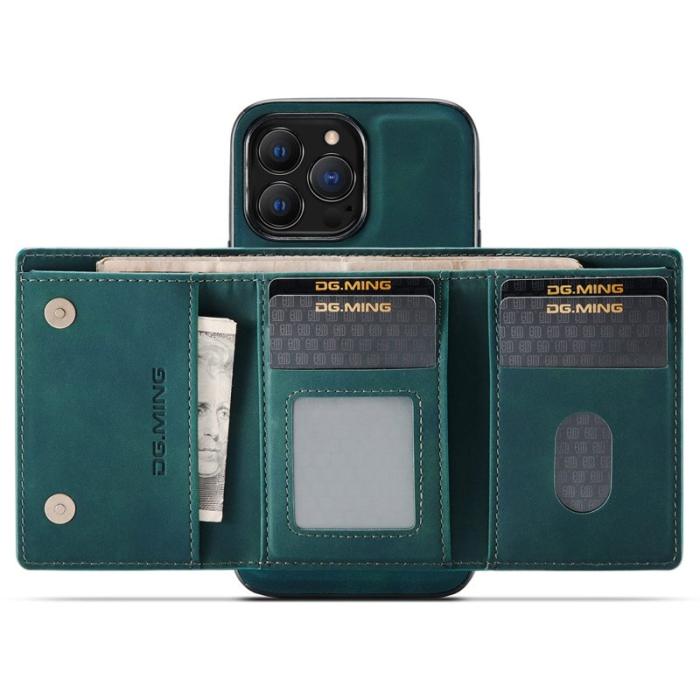 DG.MING - DG.MING M1 Series iPhone 14 Pro Max Skal 2-i-1 Grön
