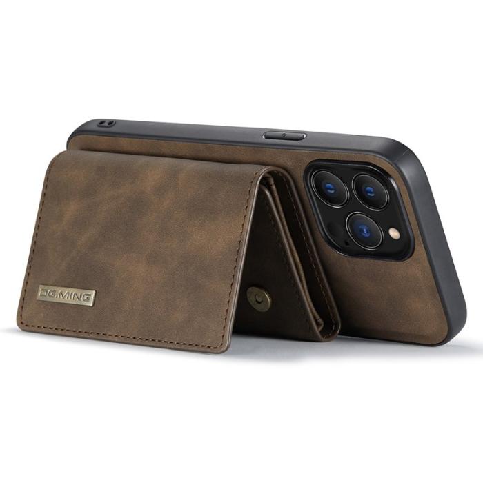 DG.MING - DG.MING M1 Series iPhone 14 Pro Max Skal 2-i-1 Kaffe