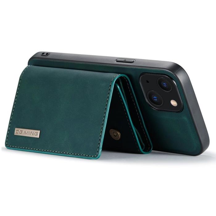 DG.MING - DG.MING M1 Series iPhone 14 Skal 2-i-1 Plånbok Grön