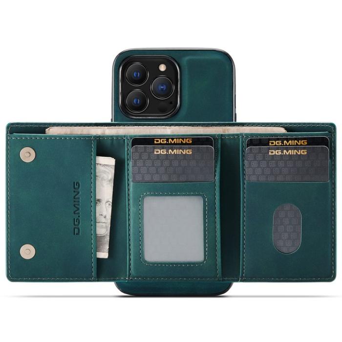 DG.MING - DG.MING M1 Series iPhone 15 Pro Fodral Magnetiskt Grön