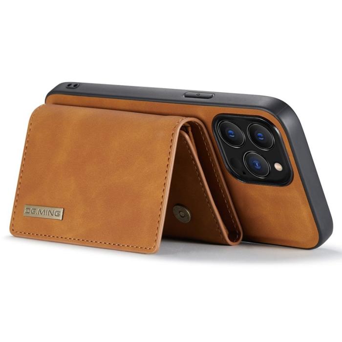 DG.MING - DG.MING M1 Series iPhone 15 Pro Max Skal med Kickstand - Brun