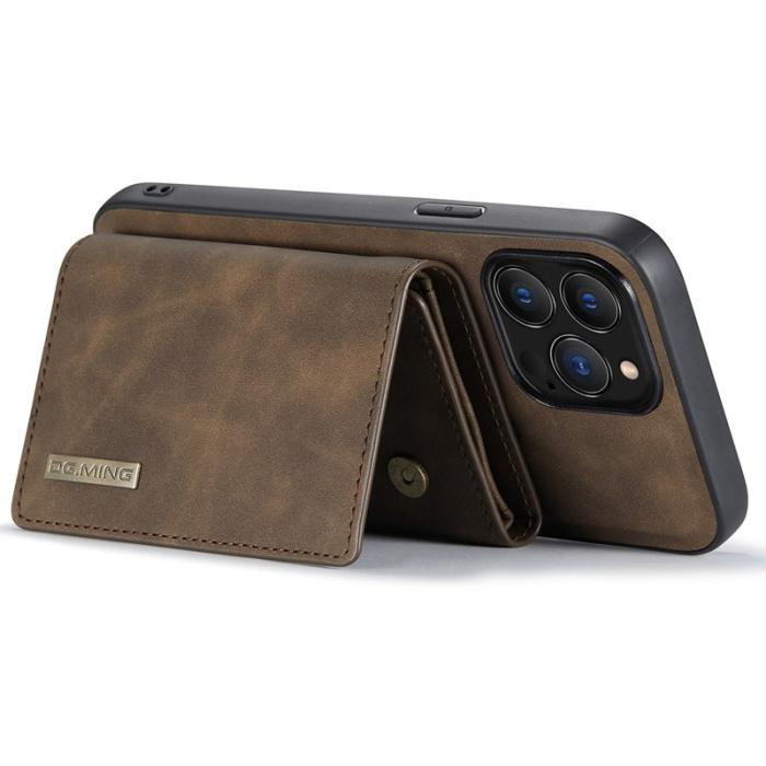 DG.MING - DG.MING M1 Series iPhone 15 Pro Skal Magnetiskt Fodral Kaffe