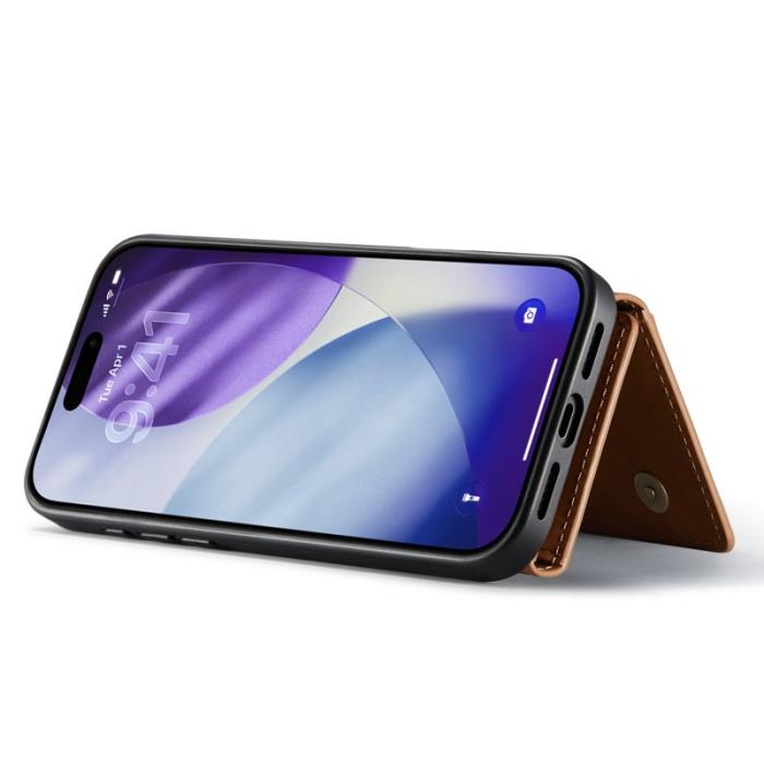 DG.MING - DG.MING M1 Series iPhone 17 Pro Max Skal Kickstand Brun