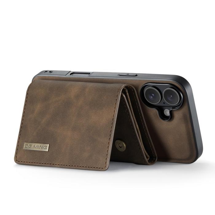 DG.MING - DG.MING M1 Series iPhone 17 Skal med Kickstand - Kaffe