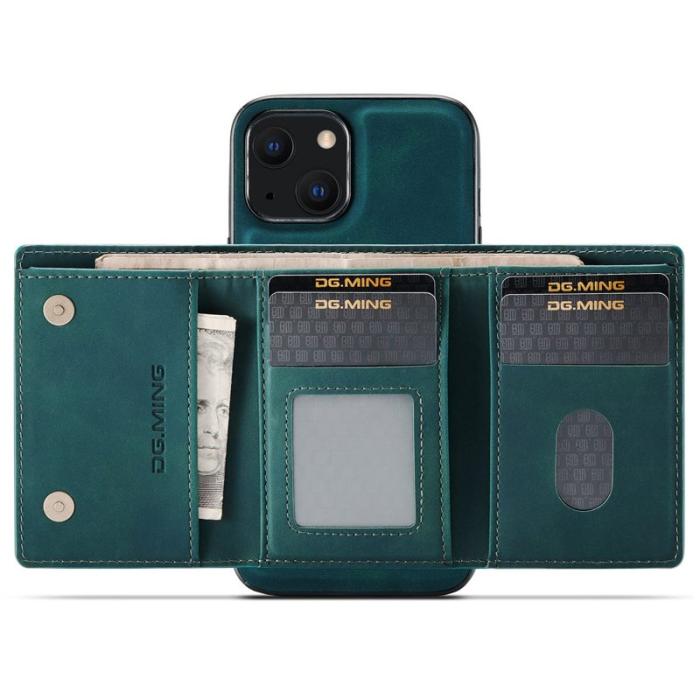 DG.MING - DG.MING M1 Series Kickstand Skal för iPhone 15 - Grön