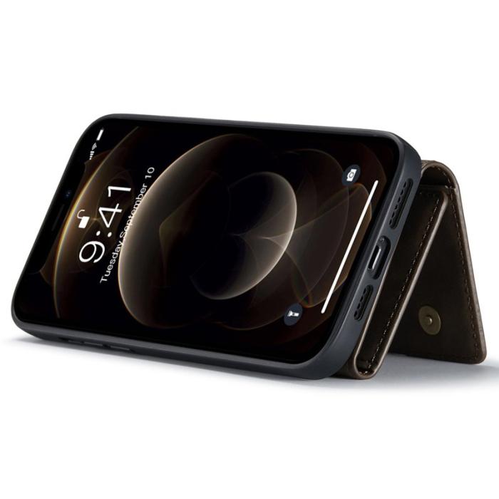 DG.MING - DG.MING M1 Series Kickstand Skal för iPhone 15 - Kaffe