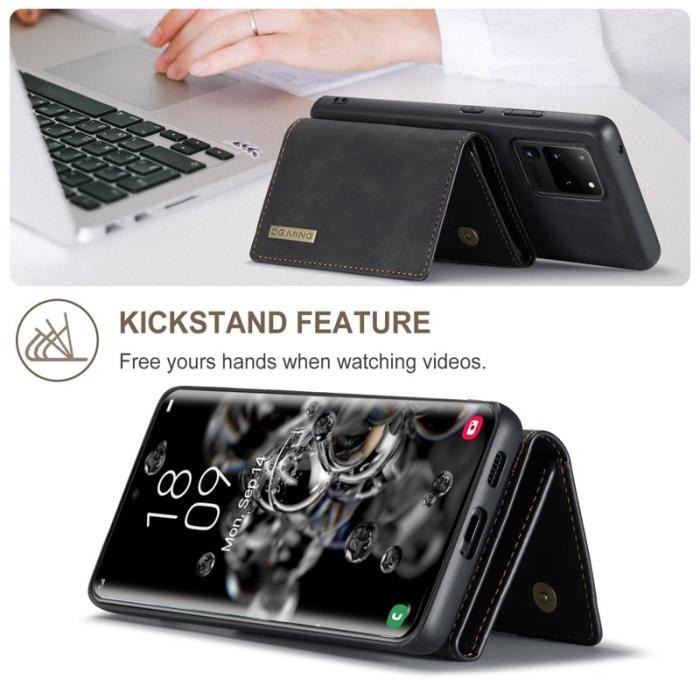 DG.MING - DG.MING M1 Series Magnetisk Avtagbar 2-i-1 Skal Svart