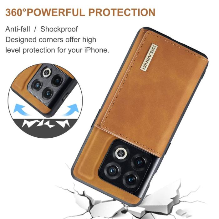 DG.MING - DG.MING M1 Series OnePlus 10 Pro 5G Fodral Magnetisk Brun