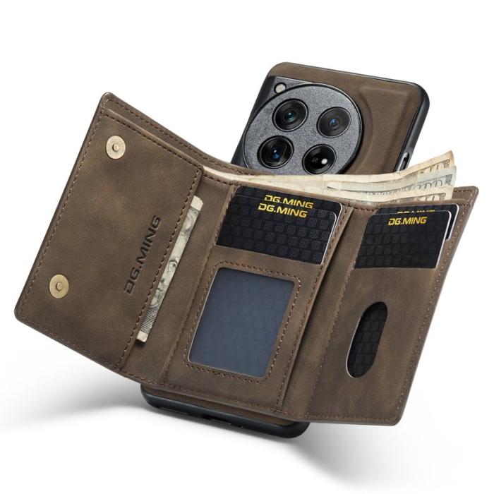 DG.MING - DG.MING M1 Series OnePlus 12 5G Fodral Kaffe