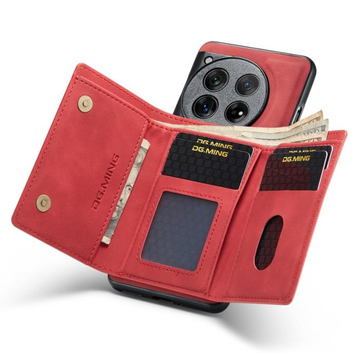 DG.MING - DG.MING M1 Series OnePlus 12 5G Fodral Röd