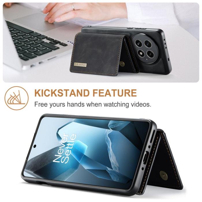 DG.MING - DG.MING M1 Series OnePlus 13 Skal med Ställ - Svart