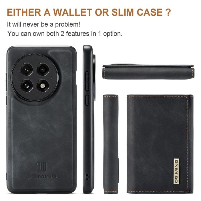 DG.MING - DG.MING M1 Series OnePlus 13 Skal med Ställ - Svart