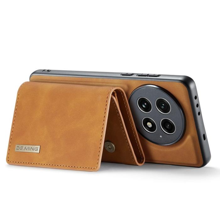 DG.MING - DG.MING M1 Series OnePlus 13 Skal med Ställning och Plånbok - Brun