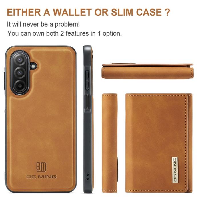 DG.MING - DG.MING M1 Series Samsung Galaxy A17 5G Fodral Brun