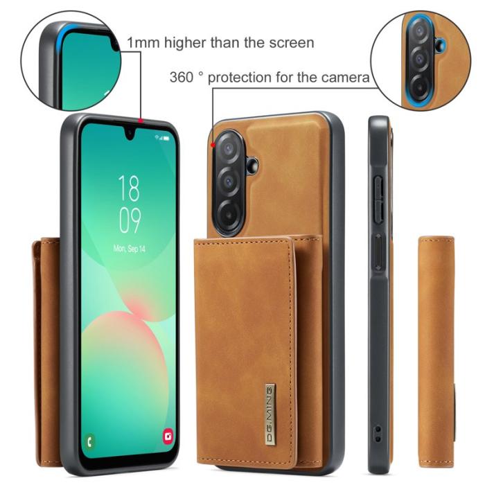 DG.MING - DG.MING M1 Series Samsung Galaxy A26 5G Skal Kickstand Brun