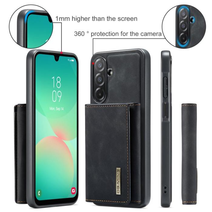 DG.MING - DG.MING M1 Series Samsung Galaxy A26 5G Skal Kickstand Svart
