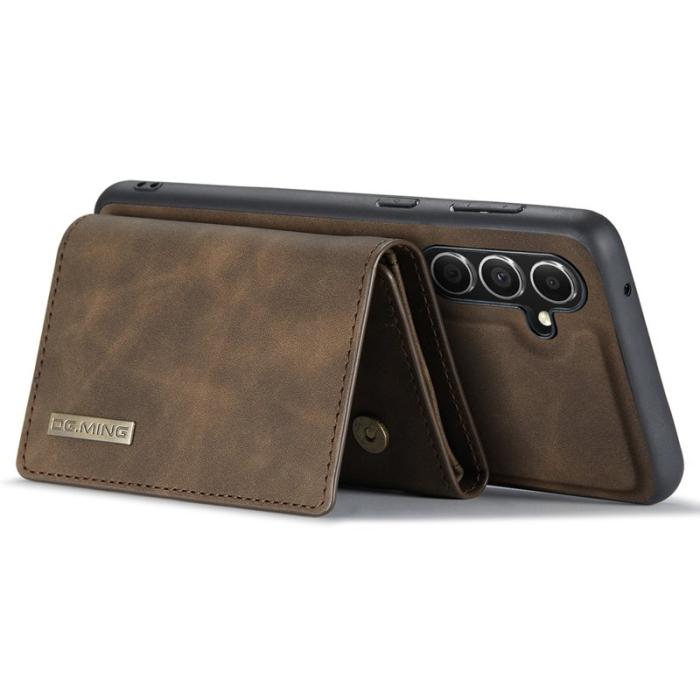 DG.MING - DG.MING M1 Series Samsung Galaxy A35 5G Skal Läder - Kaffe