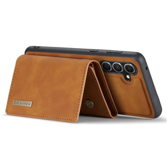 DG.MING - DG.MING M1 Series Samsung Galaxy A36 5G Skal Kickstand Brun