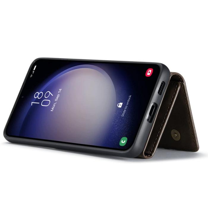 DG.MING - DG.MING M1 Series Samsung Galaxy A36 5G Skal Kickstand Kaffe