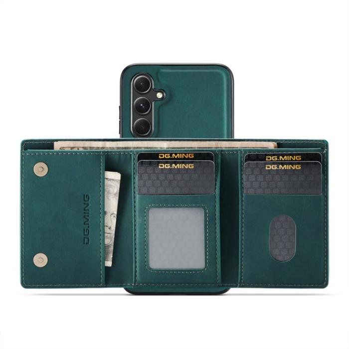DG.MING - DG.MING M1 Series Samsung Galaxy S24 FE Skal Kickstand Grön
