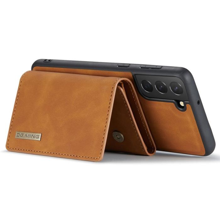 DG.MING - DG.MING M1 Series Samsung Galaxy S24 Skal Magnetisk Fodral Brun