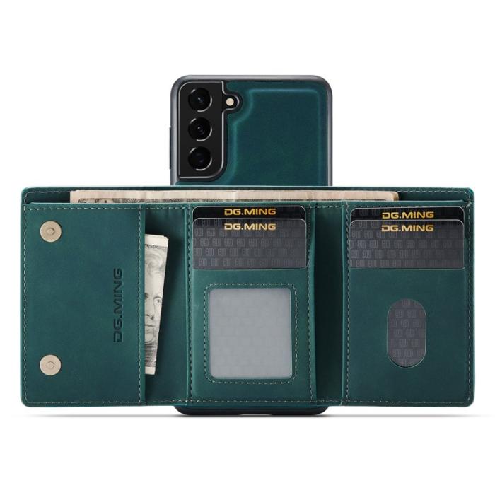 DG.MING - DG.MING M1 Series Samsung Galaxy S24 Skal Magnetisk Fodral Grön