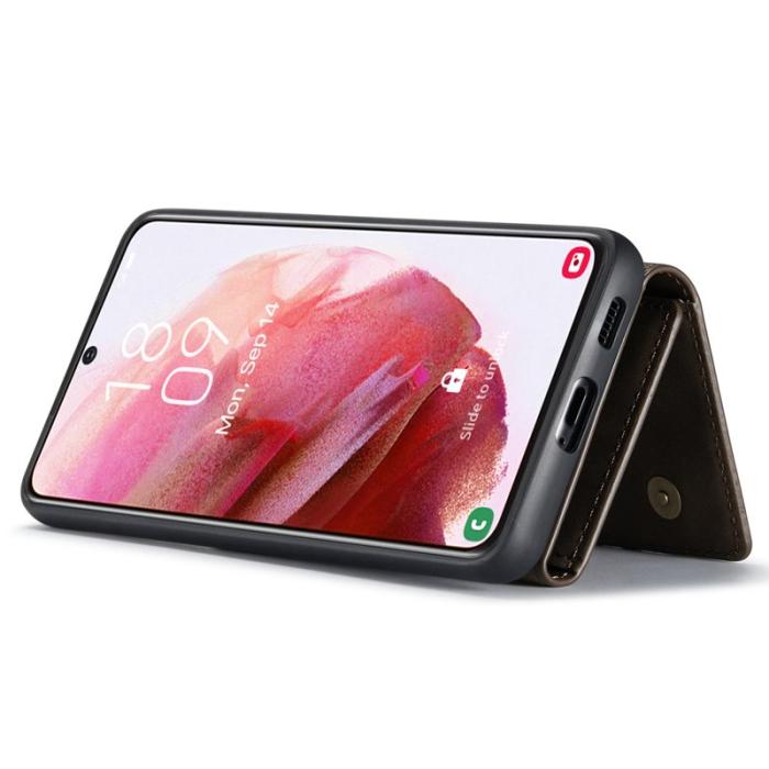 DG.MING - DG.MING M1 Series Samsung Galaxy S24 Skal Magnetiskt Fodral Kaffe