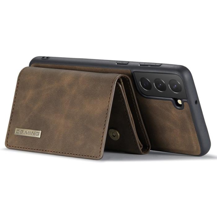 DG.MING - DG.MING M1 Series Samsung Galaxy S24 Skal Magnetiskt Fodral Kaffe