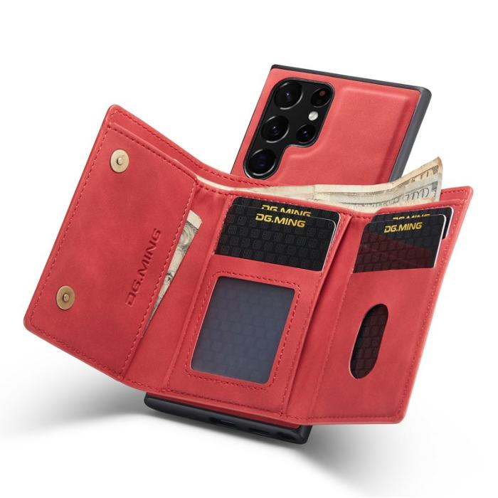 DG.MING - DG.MING M1 Series Samsung Galaxy S24 Ultra Fodral Röd