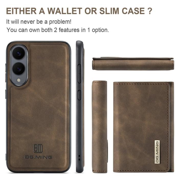 DG.MING - DG.MING M1 Series Samsung Galaxy S25 Edge Fodral Kaffe