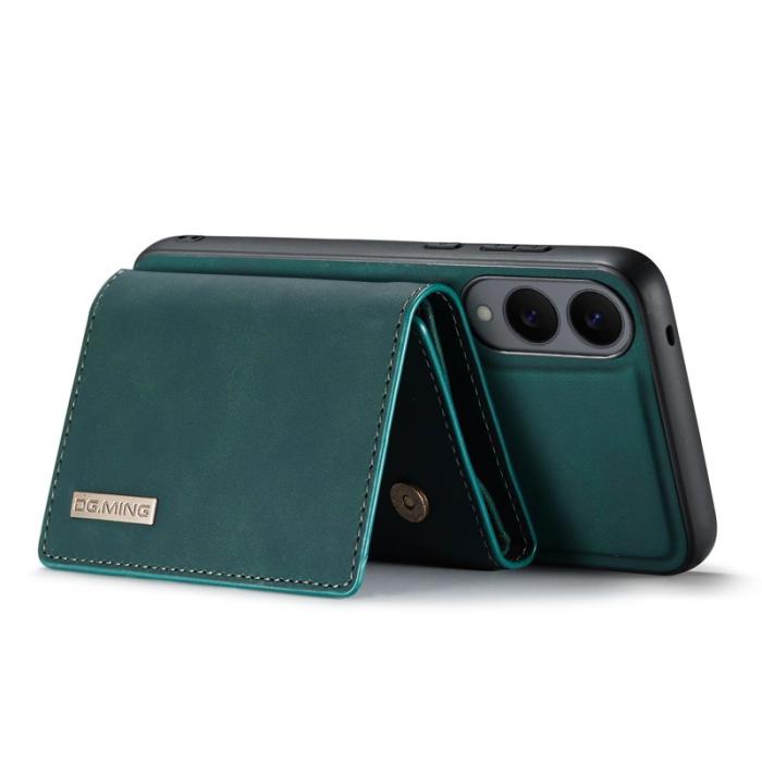 DG.MING - DG.MING M1 Series Samsung Galaxy S25 Edge Skal Kickstand Grön