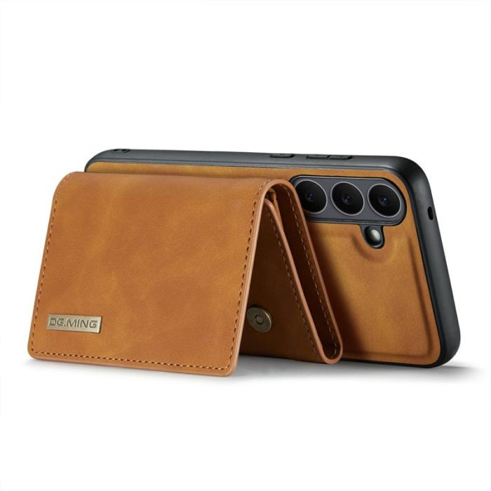 DG.MING - DG.MING M1 Series Samsung Galaxy S25 FE Skal Kickstand Brun