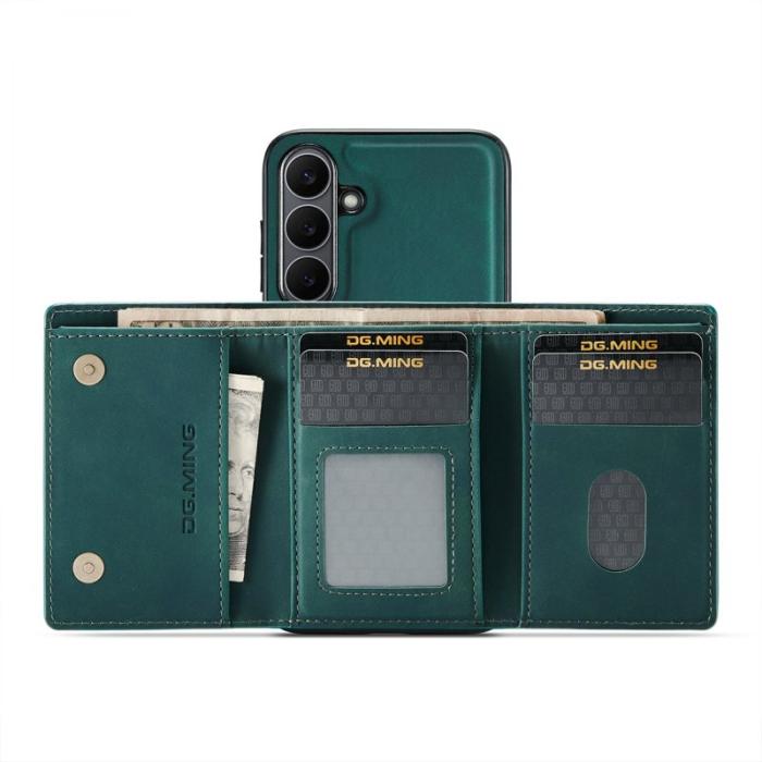 DG.MING - DG.MING M1 Series Samsung Galaxy S25 FE Skal Kickstand Grön