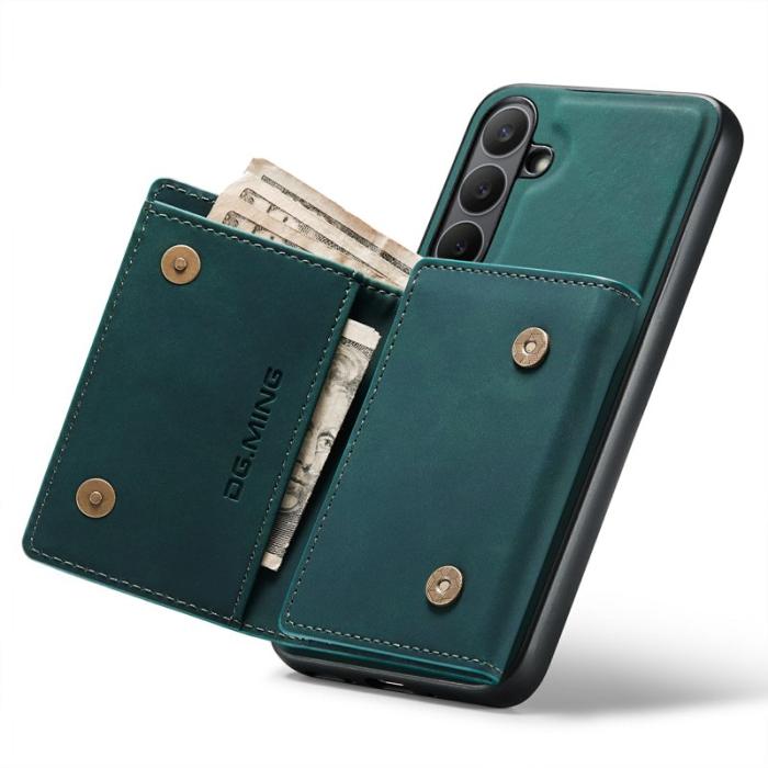 DG.MING - DG.MING M1 Series Samsung Galaxy S25 FE Skal Kickstand Grön