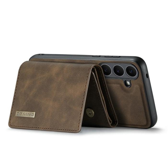 DG.MING - DG.MING M1 Series Samsung Galaxy S25 FE Skal Kickstand Kaffe