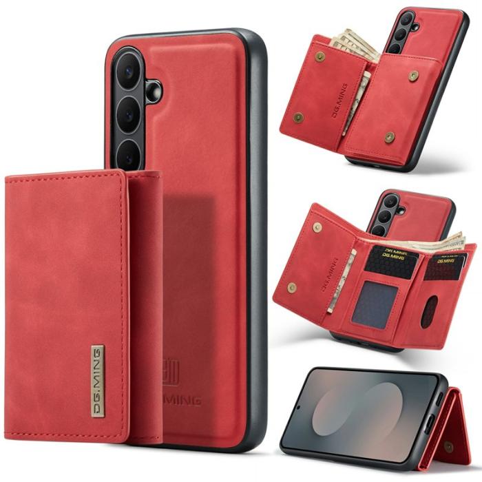 DG.MING - DG.MING M1 Series Samsung Galaxy S25 FE Skal Kickstand Röd