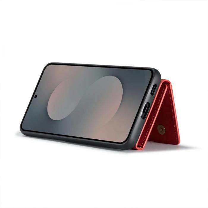 DG.MING - DG.MING M1 Series Samsung Galaxy S25 FE Skal Kickstand Röd