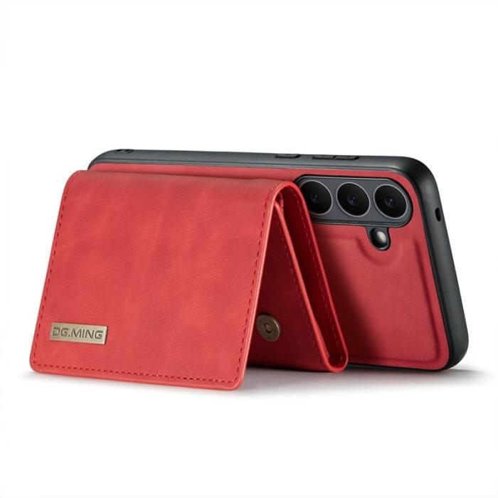 DG.MING - DG.MING M1 Series Samsung Galaxy S25 FE Skal Kickstand Röd