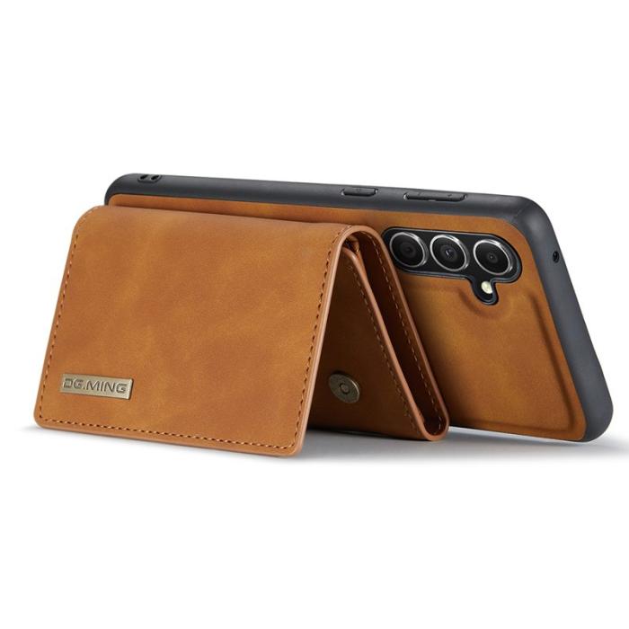 DG.MING - DG.MING M1 Series Samsung Galaxy S25+ Skal Kickstand Brun