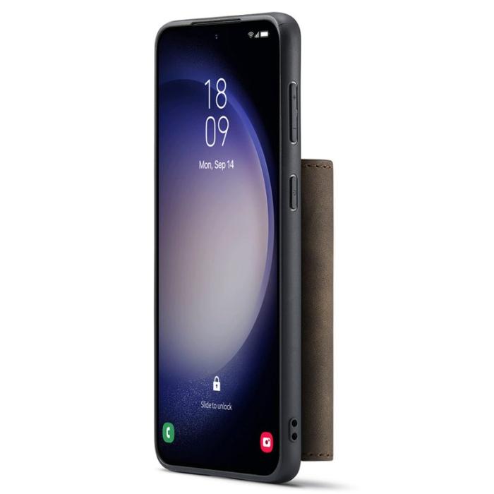 DG.MING - DG.MING M1 Series Samsung Galaxy S25+ Skal Kickstand Kaffe