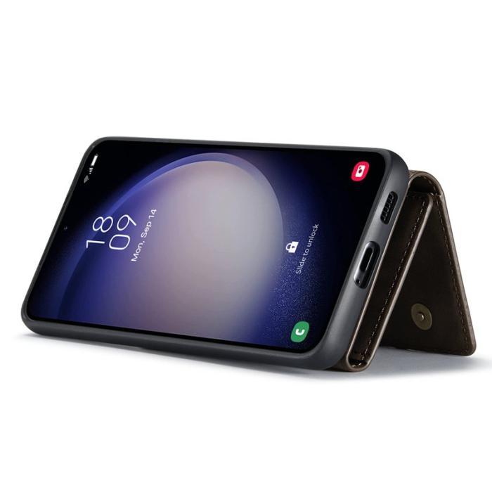 DG.MING - DG.MING M1 Series Samsung Galaxy S25+ Skal Kickstand Kaffe