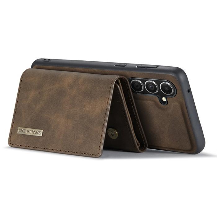 DG.MING - DG.MING M1 Series Samsung Galaxy S25+ Skal Kickstand Kaffe